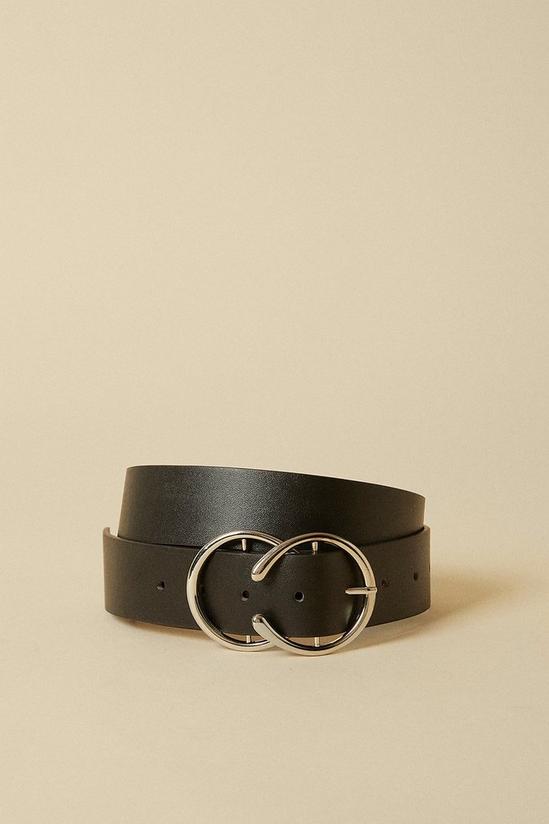Oasis Double Circle Ring Buckle Belt 1