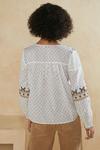 Oasis Tassel Embroidered Top thumbnail 3