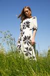 Oasis Mixed Floral Midi Dress thumbnail 1