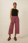 Oasis Check Textured Jersey Trouser thumbnail 1