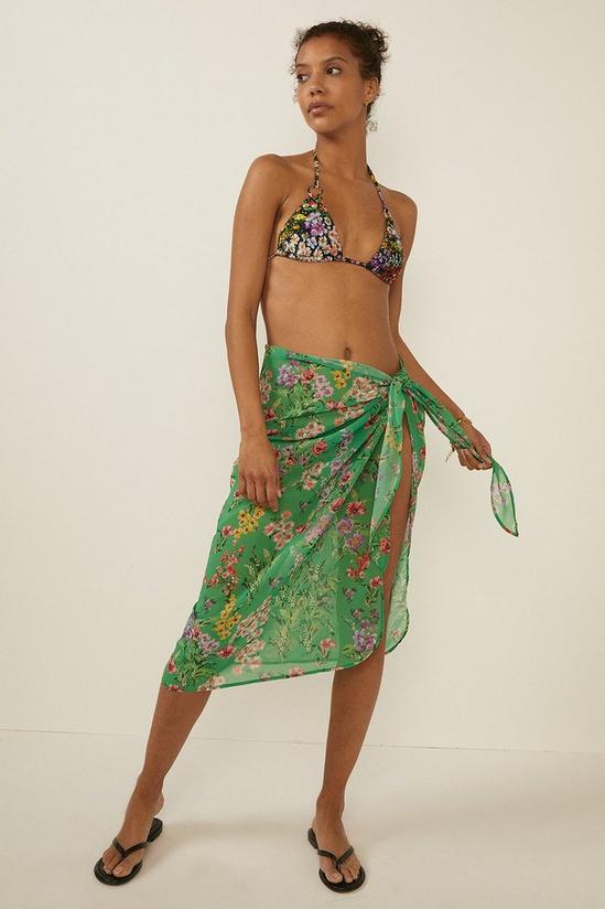 Oasis All Over Floral Sarong 1