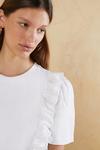 Oasis Scallop Broderie T Shirt thumbnail 6