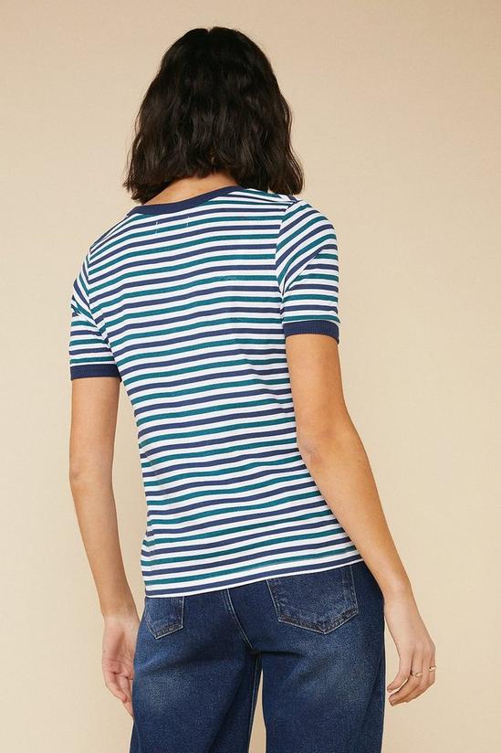 Oasis Double Stripe T Shirt 3