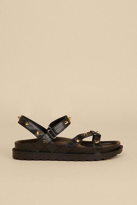 Oasis Studded Footbed Sandal 1