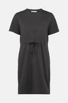 Oasis Cotton Drawstring T Shirt Dress thumbnail 5