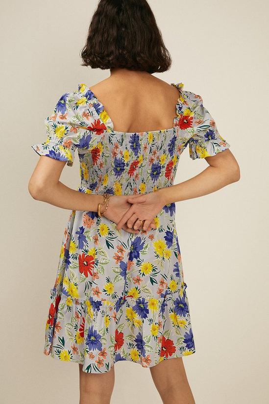 Oasis Vibrant Floral Tea Dress 3
