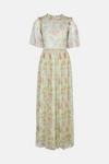 Oasis Embellished Muted Floral Maxi Dress thumbnail 5