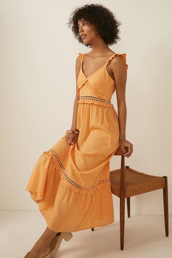 Oasis Frill Detail Strappy Maxi Dress 2