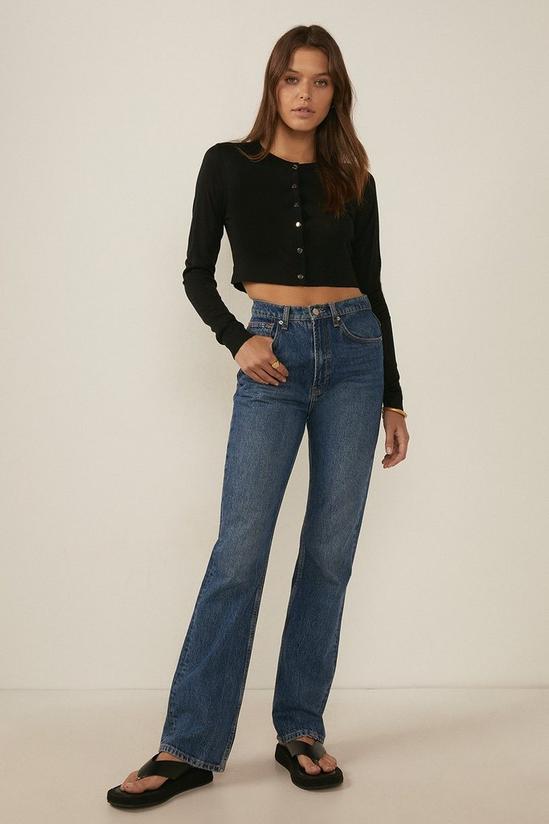 Oasis Cropped Button Up Shrug 4