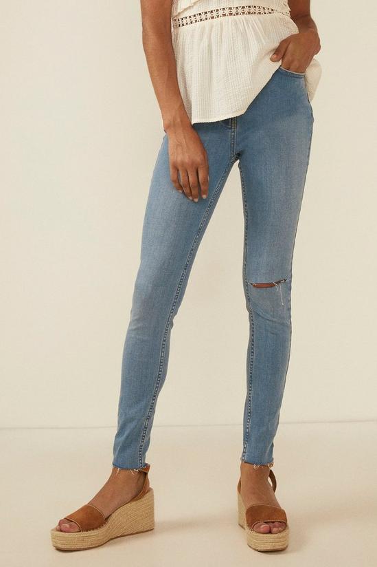 Oasis Distressed High Rise Lily Jean 2