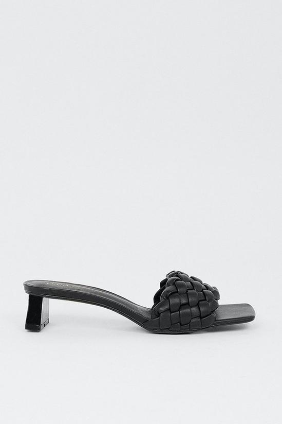 Oasis Weave Detail Heeled Sandal 3