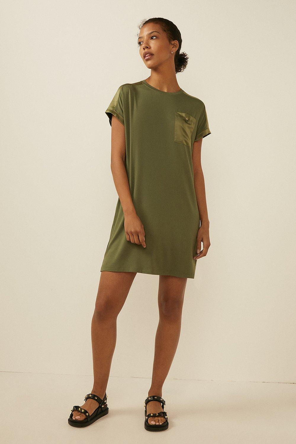 Oasis t store shirt dress