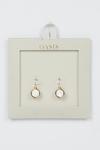 Oasis Gold Plated Mother Of Pearl Earrings thumbnail 1