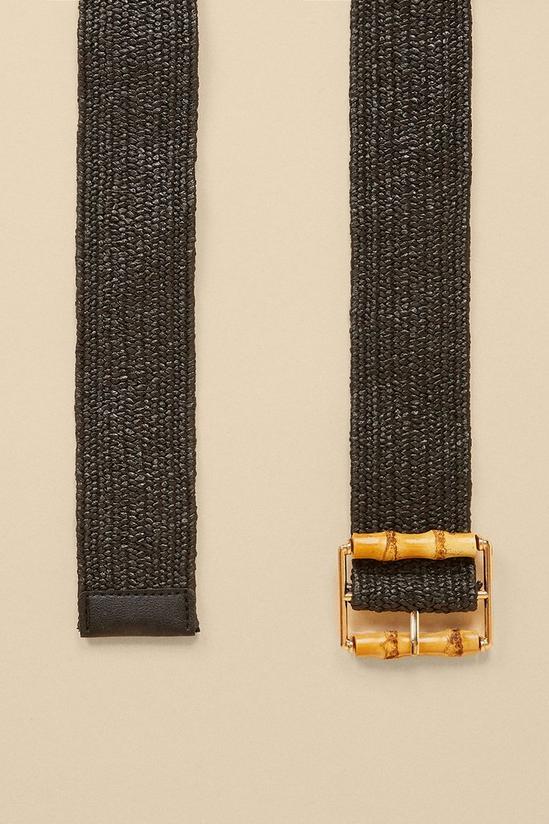 Oasis Bamboo Buckle Stretch Belt 2