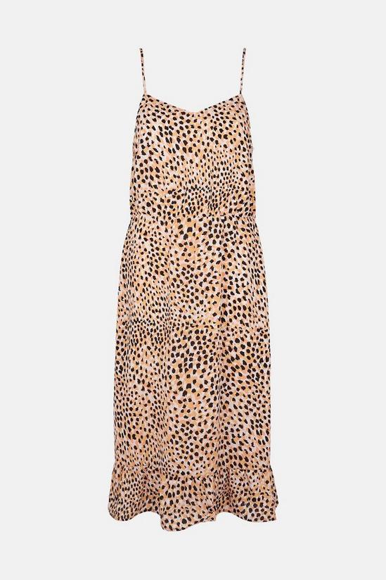 Oasis Animal Print Column Dress 4