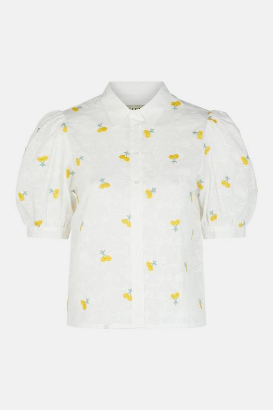 Oasis Cherry Embroidered Shirt 5