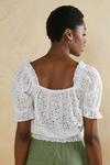 Oasis Square Neck Broderie Top thumbnail 3