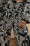 Oasis Abstract Mono Printed Trousers thumbnail 5