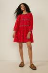 Oasis Embroidered Cluster Smock Dress thumbnail 1