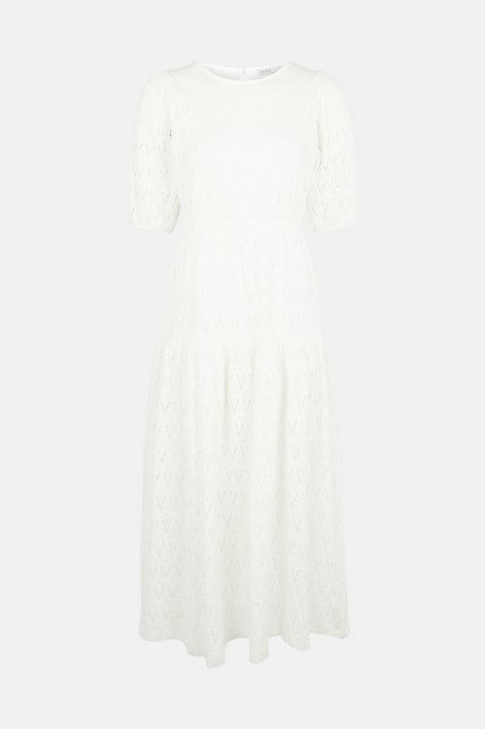Oasis Broderie Tiered Midi Dress 5