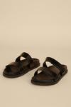 Oasis Double Strap Croc Footbed Slider thumbnail 2