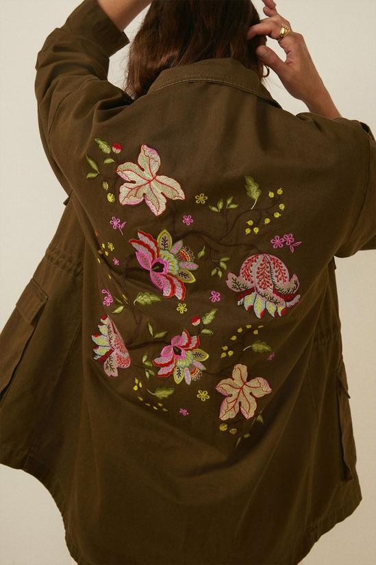 Oasis Back Embroidery Detailed Jacket 3