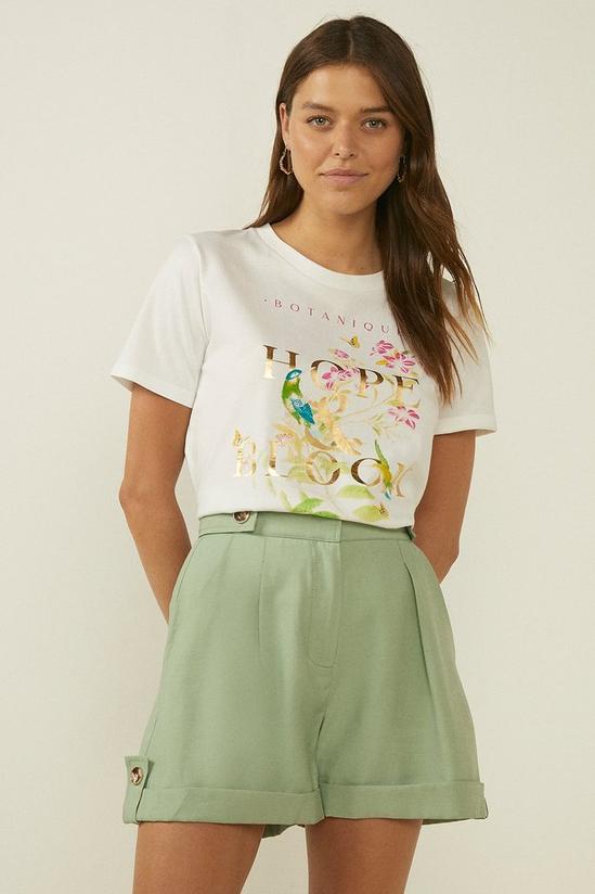 Oasis RHS Hope And Bloom Print T Shirt 1