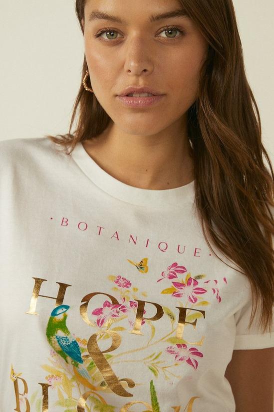 Oasis RHS Hope And Bloom Print T Shirt 2