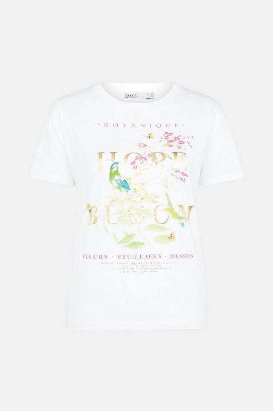 Oasis RHS Hope And Bloom Print T Shirt 5