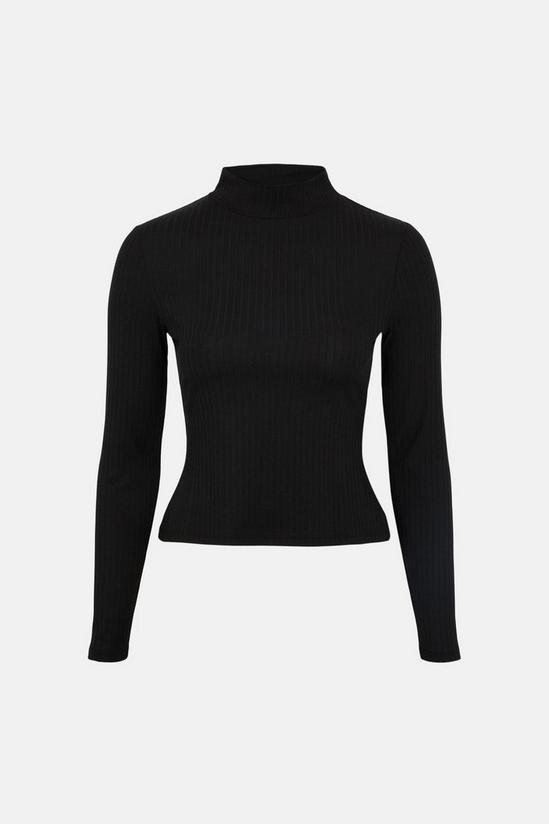 Oasis Rib Funnel Neck Top 4