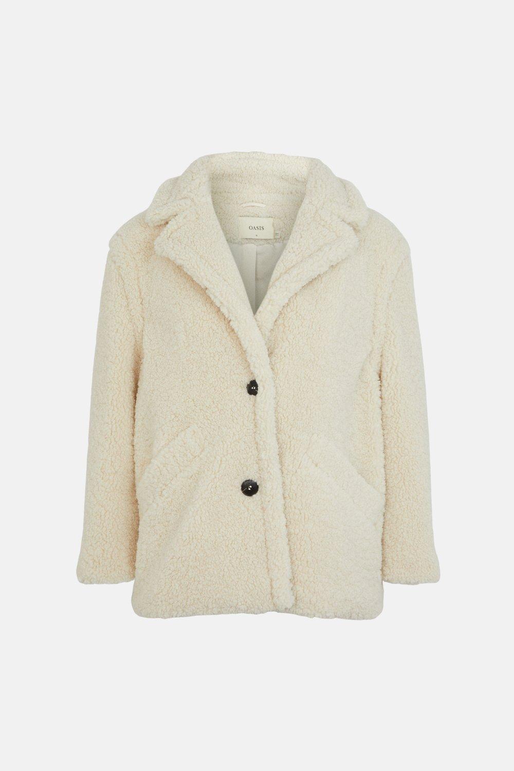 Oasis on sale cream coat