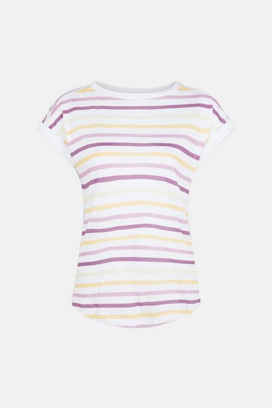 Oasis Cotton Slub Striped T-shirt 5