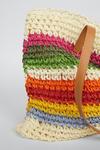 Oasis Colourful Striped Shoulder Beach Bag thumbnail 3