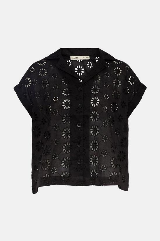 Oasis Circle Broderie Bowling Shirt 5