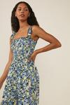 Oasis Floral Shirred Bodice Jumpsuit thumbnail 2