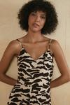 Oasis Tiger Print Strappy Jumpsuit thumbnail 2
