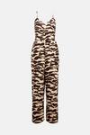 Oasis Tiger Print Strappy Jumpsuit thumbnail 5