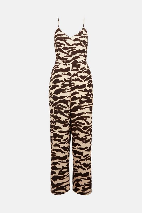 Oasis Tiger Print Strappy Jumpsuit 5