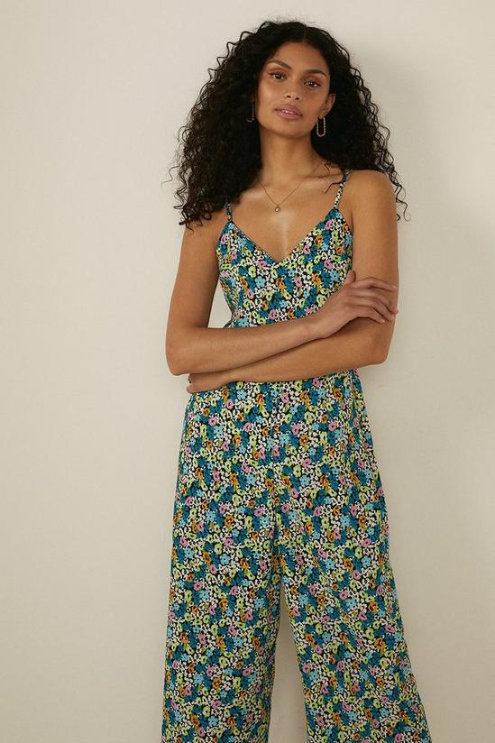 Oasis Floral Print Strappy Jumpsuit 2