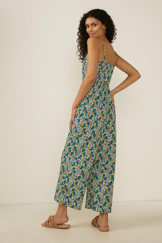 Oasis Floral Print Strappy Jumpsuit 3