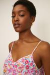 Oasis Blurred Floral Ruched Front Cami thumbnail 2
