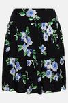 Oasis Floral Printed Flippy Mini Skirt thumbnail 5