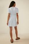 Oasis Petite Gingham Textured Tiered Mini Dress thumbnail 3