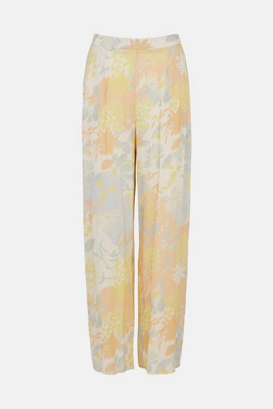 Oasis Pastel Floral Printed Trousers 5