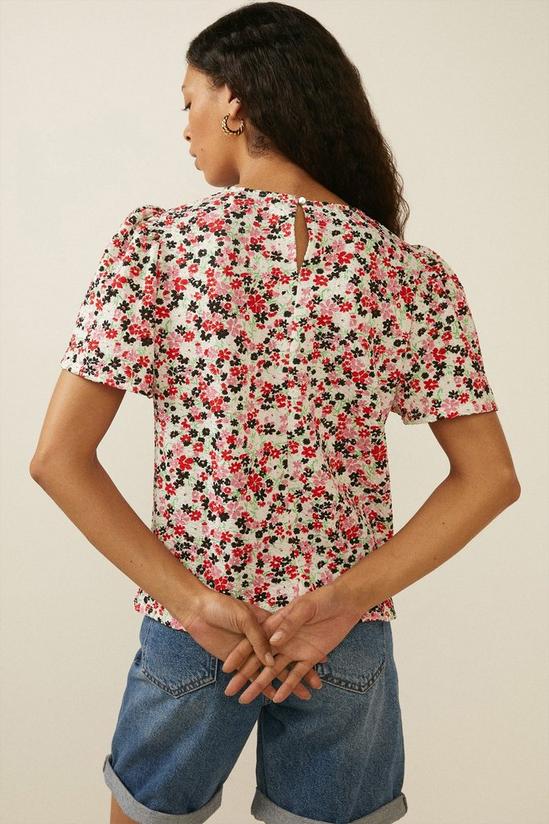 Oasis Floral Textured Top 3