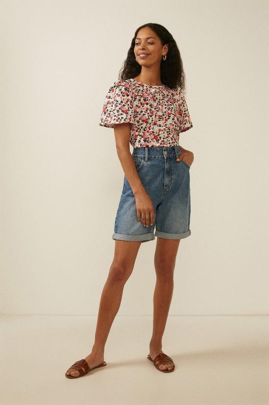 Oasis Floral Textured Top 4