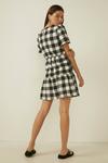 Oasis Large Gingham Textured Tiered Mini Dress thumbnail 3