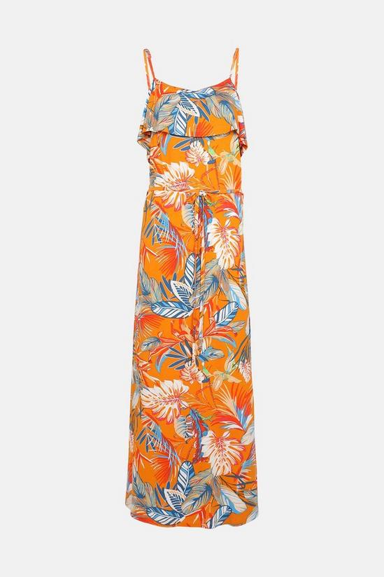 Oasis Floral Bardot Maxi Dress 5