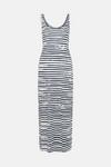 Oasis Paintbrush Stripe Scoop Neck Maxi Dress thumbnail 5