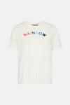 Oasis Rainbow Embroidered T Shirt thumbnail 5
